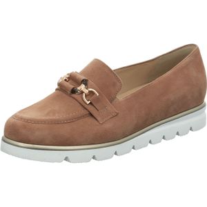 Hassia - 301552 - Instappers - Wit/Beige - Suede/Rubber