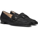 Hassia - Loafers - Zwart - Leer