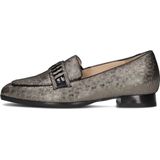 Hassia - 300844 - Instappers - Brons - Nubuck - Rubber Zool