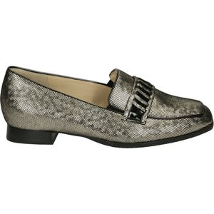 Hassia - 300844 - Instappers - Brons - Nubuck - Rubber Zool