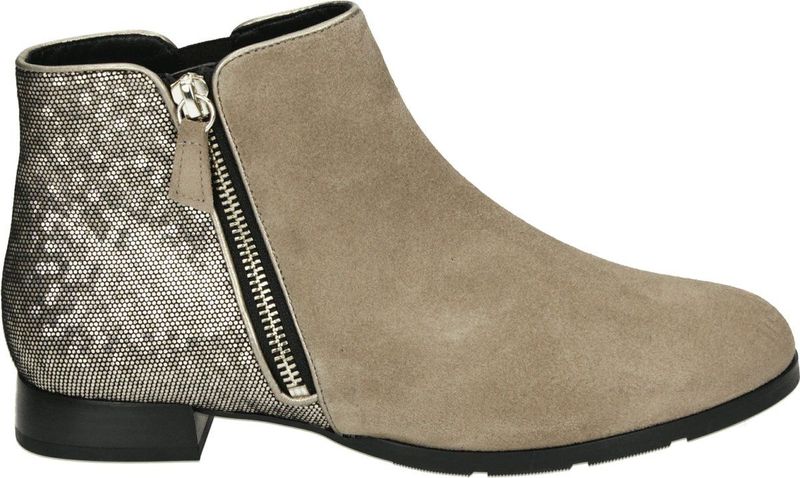 Hassia - 8-302113 Enkellaarzen - Taupe - Leer