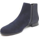 Hassia - Madeira - Enkellaars - Blauw - Suède - Uitneembaar Voetbed