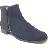 Hassia - Madeira - Enkellaars - Blauw - Suède - Uitneembaar Voetbed