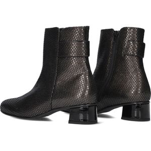 Hassia 303094 Enkellaarsjes - Enkelboots met rits - Dames - Zwart