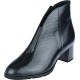 Hassia - 8-304815 Enkellaarzen - Darkgrey - Leer