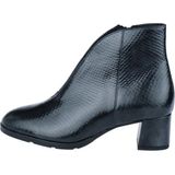 Hassia - 8-304815 Enkellaarzen - Darkgrey - Leer