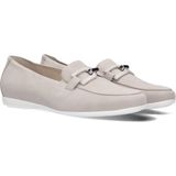 Hassia - 301742 - Instappers - Wit/beige - Suede/Rubber