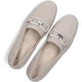 Hassia - 301742 - Instappers - Wit/beige - Suede/Rubber