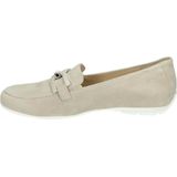 Hassia - 301742 - Instappers - Wit/beige - Suede/Rubber