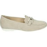 Hassia - 301742 - Instappers - Wit/beige - Suede/Rubber