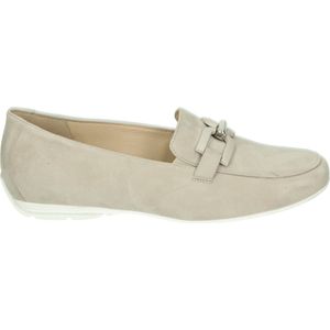 Hassia - 301742 - Instappers - Wit/beige - Suede/Rubber