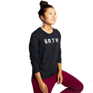 Burton - Brtn T-shirt - Zwart - Katoen - Lange Mouwen
