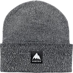 Burton Heren gerecyclede cactusbunch Tall beanie-muts, True Black/Stut White Marl, Eén maat