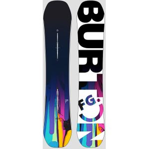 Burton - Snowboards - Feelgood 2024 voor Dames van Hout - Maat 149 cm - Marine blauw