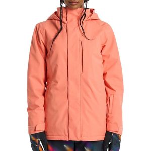 Burton - Dames ski jassen - W Jet Ridge 2L Jacket Peach Echo voor Dames - Maat S - Roze