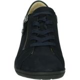 Hartjes - Casual Shoe - Veterschoen - Donkerblauw - Nubuckleer en Nappaleer