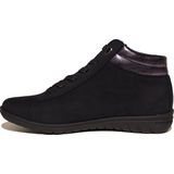 Hartjes - Hoge Sneakers - Nubuck - Zwart