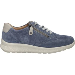 Hartjes - Rap Shoe - Sneakers - Jeansblauw - Suède Leer