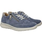 Hartjes - Rap Shoe - Sneakers - Jeansblauw - Suède Leer