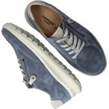 Hartjes - Rap Shoe - Sneakers - Jeansblauw - Suède Leer