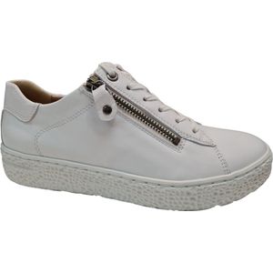 Phil - Hartjes Phil 1 - Veterschoen - Wit - Leer