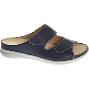 Hartjes - Breeze Pantolette - Slipper - Donkerblauw - Nappaleer