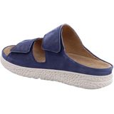 Hartjes - 122.1221/99 - Dames Slipper - Blauw - Uitneembaar Voetbed - Wijdte H - Maat 36