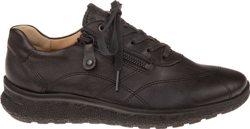 Hartjes - 162.1613 Veterschoenen - Zwart - Leer