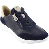 Hartjes - 162113831 - Sneakers - Blauw - Suede combinatie - Leer - Rubber