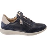 Hartjes - 162113831 - Sneakers - Blauw - Suede combinatie - Leer - Rubber