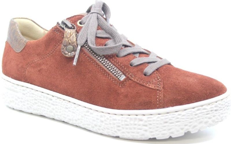 Hartjes - Phil Shoe - Damessneaker - Chestnut Copper - Suède