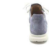 Hartjes - Breeze Shoe - Dames Veterschoenen - Jeansblauw - Suède Leer