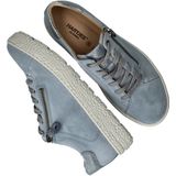 Hartjes - Phil Shoe Heaven - Dames Veterschoenen - Aqua - Suède