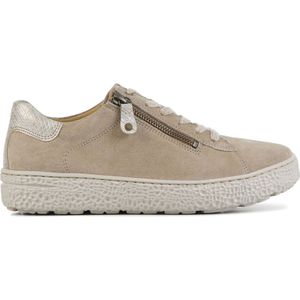 Hartjes Sneakers Dames - Lage sneakers / Damesschoenen - Suède 162.1401 - Taupe