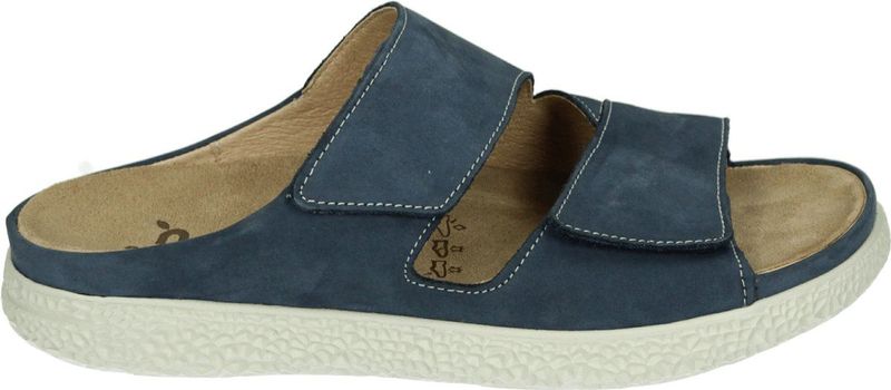 Hartjes - Groove Natural - Slipper - Steel Blue - H-wijdte