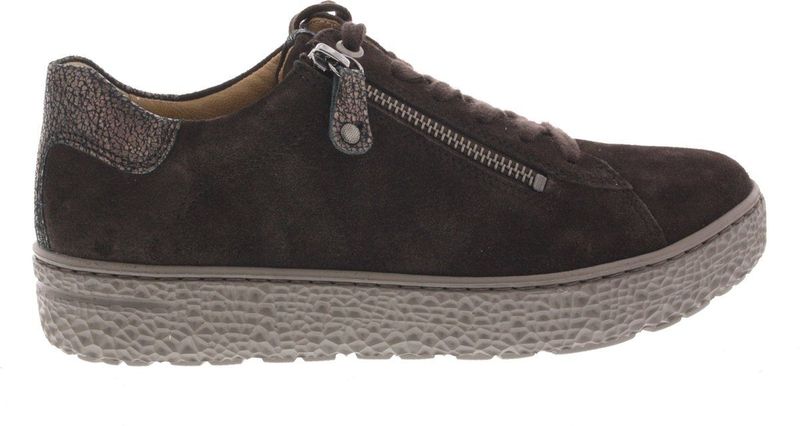 Keq - Veterschoenen Laag - Donkerbruin - Casual schoenen