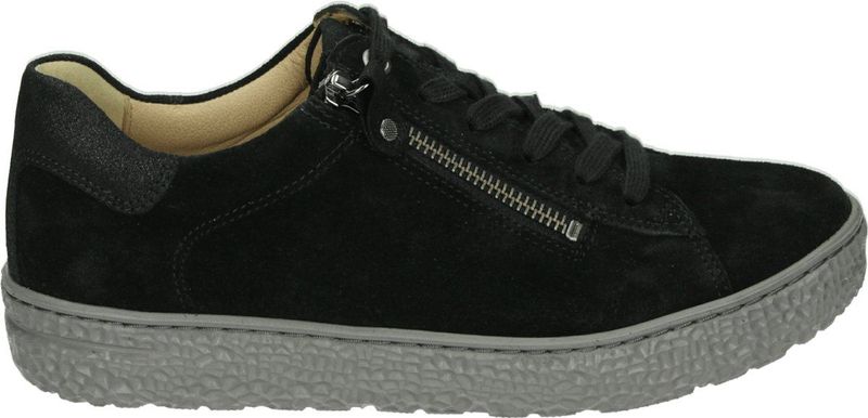 Hartjes - Phil Shoe - Damessneaker - Zwart - Suède