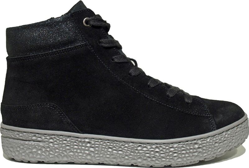 Hartjes - 172.1404 - Veterschoenen - Zwart - Leer