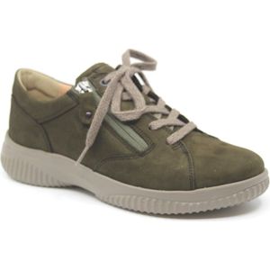 Hartjes - 162.1801 - Veterschoenen - Olive - Leer