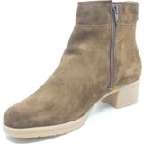 Hartjes - 172.0211 - Enkellaarzen - Darkcognac - Leer