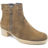 Hartjes - 172.0211 - Enkellaarzen - Darkcognac - Leer