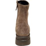 Hartjes - 172.2203/30 Dames Enkellaarzen - Beige - Nubuck Leer