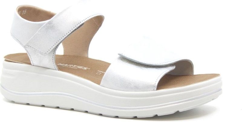 Hartjes - 132.2002 - Sandalen - Zilver - Wijdte H