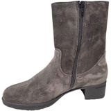 Hartjes - Hip Boot - Enkellaars - Dark Brown Smoke - 4 cm Hak