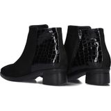 Hartjes - Combi G Booty - Enkellaarsjes - Zwart - Nubuck