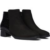 Hartjes - Combi G Booty - Enkellaarsjes - Zwart - Nubuck
