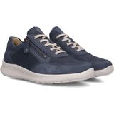 Hartjes - Dames Sneakers - Blauw - Nubuck