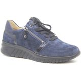 Sneaker Hartjes Women Wave Shoe Velours Lack Dark Blue-Schoenmaat 36,5
