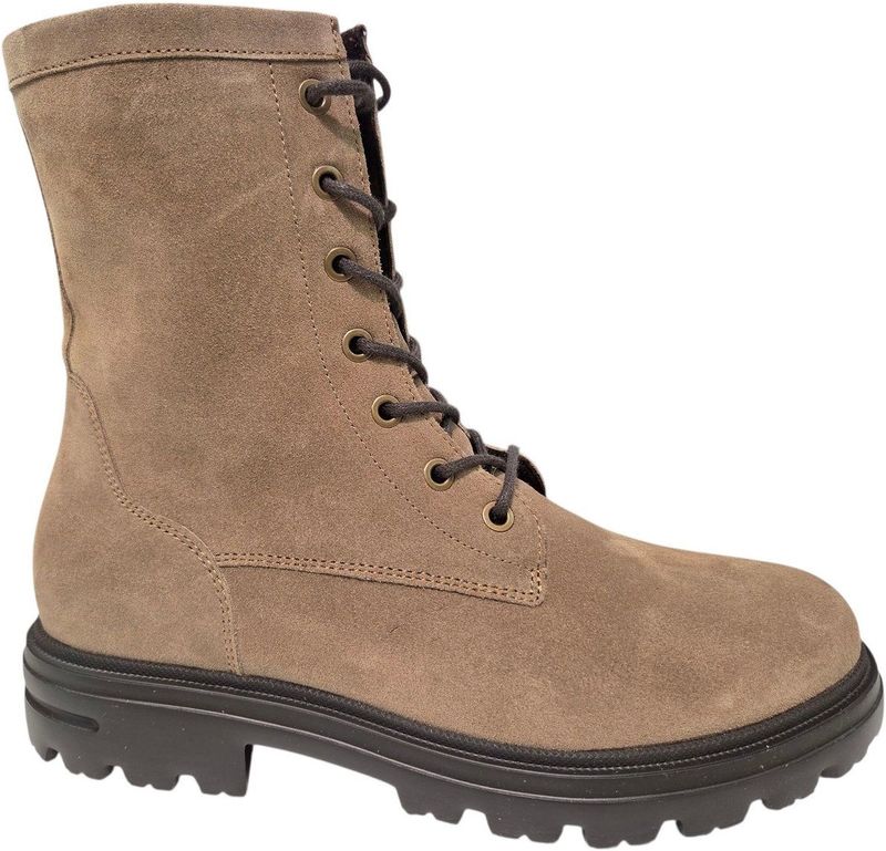 Hartjes - Jacky Boot - Biker Boots - Camel - Veloursleer