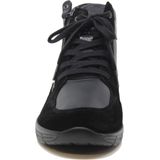 Hartjes - Katy Boot - Dameslaars - Zwart - Veloursleer en Nappaleer